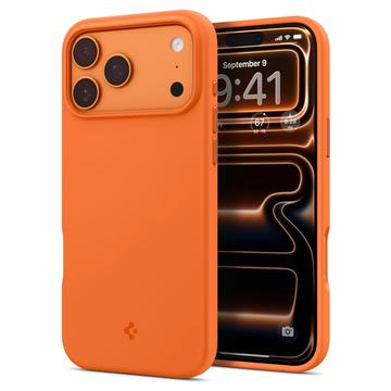 iPhone 17 Pro Spigen Silicone Fit MagFit kotelo - Kosminen oranssi