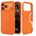 iPhone 17 Pro Spigen Silicone Fit MagFit kotelo - Kosminen oranssi