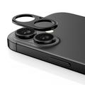 iPhone 17 Tech-Protect Camalloy Fit+ alumiininen kamerasuoja - musta