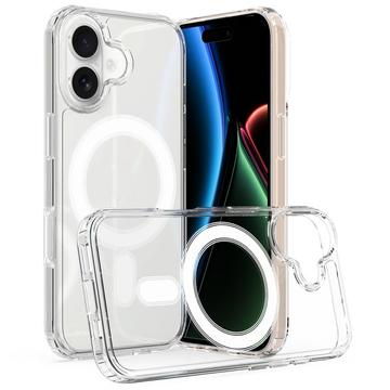 iPhone 18 Hybridikotelo - MagSafe-yhteensopiva - Läpinäkyvä