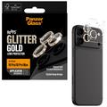 iPhone 18 Pro/18 Pro Max PanzerGlass Hoops Keraaminen kameran linssisuoja - Kultainen kimalle