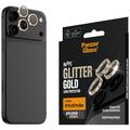 iPhone 18 Pro/18 Pro Max PanzerGlass Hoops Keraaminen kameran linssisuoja - Kultainen kimalle