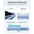 iPhone 18 Pro/17 Pro ESR Classic Hybrid -tukijalka MagSafe kotelo – himmeä vaaleansininen
