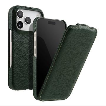 iPhone 18 Pro/17 Pro Melkco magneettinen pystysuora kääntökotelo – vihreä