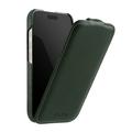 iPhone 18 Pro/17 Pro Melkco magneettinen pystysuora kääntökotelo – vihreä