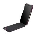 iPhone 18 Pro/17 Pro Melkco:n magneettinen pystysuora kääntökotelo – violetti