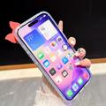 iPhone 18 Pro/17 Pro Helmikoristeinen hybridikotelo - helmiäisvalkoinen