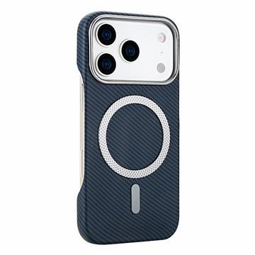 iPhone 18 Pro/17 Pro Ohut hiilikuitumagneettikotelo - sininen