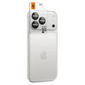 iPhone 18 Pro/18 Pro Max Spigen Glas.tR Ez Fit Optik Pro Kameralinssin Panssarilasi - 2 Kpl. - Musta