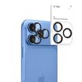iPhone 18 Pro/18 Pro Max Tech-Protect Camring Fit+ -kameran objektiivi - musta
