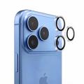 iPhone 18 Pro/18 Pro Max Tech-Protect Camring Fit+ -kameran objektiivi - kirkas