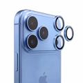 iPhone 18 Pro/18 Pro Max Tech-Protect Camring Fit+ -kameran objektiivi - Vaaleansininen