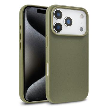 iPhone 18 Pro Biologisesti Hajoava Kotelo - Mustanvihreä