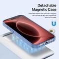 iPhone 18 Pro Dux Ducis Lawa lompakko nahkakotelo magneettikannella - Vauvan sininen