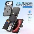 iPhone 18 Pro Dux Ducis Lawa Lompakko Nahkakotelo magneettikannella