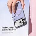 iPhone 18 Pro Dux Ducis Luvy Kotelo sormi rengas / käsi hihna - Violetti / Simpukankuori