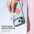 iPhone 18 Pro Dux Ducis Luvy Kotelo sormi rengas / käsi hihna - taivaansininen / sydän