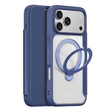 iPhone 18 Pro Dux Ducis Skin X Pro magneettinen läppäkotelo - sininen