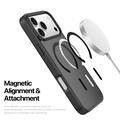 iPhone 18 Pro Dux Ducis Yind Hybridikotelo - MagSafe-yhteensopiva - Musta