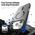 iPhone 18 Pro Dux Ducis Yind Hybridikotelo - MagSafe-yhteensopiva - Musta