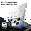 iPhone 18 Pro Dux Ducis Yind Hybridikotelo - MagSafe-yhteensopiva - Harmaa