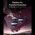 iPhone 18 Pro/18 Pro Max ESR Armorite kamerasuoja - Burgundy Punainen