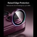 iPhone 18 Pro/18 Pro Max ESR Armorite kamerasuoja - Burgundy Punainen