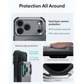 iPhone 18 Pro/17 Pro ESR Cyber Tough Kickstand MagSafe Hybrid Kotelo - Harmaa