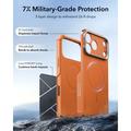 iPhone 18 Pro/17 Pro ESR Cyber Tough Kickstand MagSafe Hybrid Kotelo - Oranssi