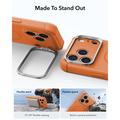iPhone 18 Pro/17 Pro ESR Cyber Tough Kickstand MagSafe Hybrid Kotelo - Oranssi