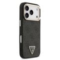 iPhone 18 Pro Guess 4G Strass Triangle Logo Gold Frame MagSafe-kotelo