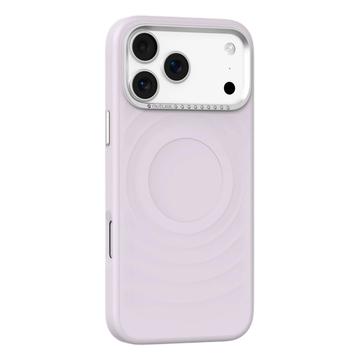 iPhone 18 Pro Max/17 Pro Max -kotelo, jossa on kaksisuuntainen magneettinen aaltokuvio - violetti