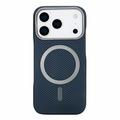 iPhone 18 Pro Max/17 Pro Max Ohut hiilikuitumagneettikotelo - sininen