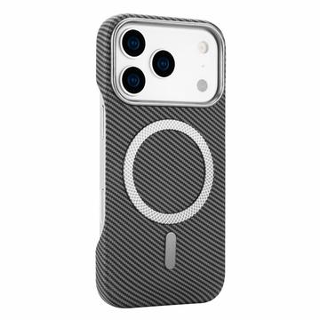 iPhone 18 Pro Max/17 Pro Max Ohut hiilikuitumagneettikotelo - harmaa