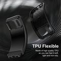 iPhone 18 Pro Max Harjattu TPU Suojakuori - Hiilikuitu - Musta