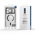 iPhone 18 Pro Max Dux Ducis Aimo Hybridikotelo - yhteensopiva MagSafen - Musta
