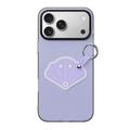 iPhone 18 Pro Max Dux Ducis Luvy Kotelo sormi rengas / käsi hihna - Violetti / Simpukankuori
