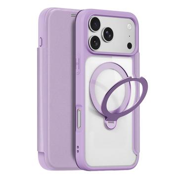 iPhone 18 Pro Max Dux Ducis Skin X Pro magneettinen läppäkotelo - violetti