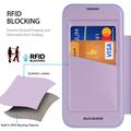 iPhone 18 Pro Max Dux Ducis Skin X Pro magneettinen läppäkotelo - violetti