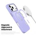 iPhone 18 Pro Max Dux Ducis Yind Hybridikotelo - MagSafe-yhteensopiva - Vaalea Violetti