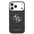 iPhone 18 Pro Max Guess 4G Metal Logo Gold Frame Kotelo