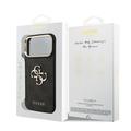 iPhone 18 Pro Max Guess 4G Metal Logo Gold Frame Kotelo