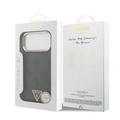 iPhone 18 Pro Max Guess 4G Strass Triangle Logo Gold Frame MagSafe-kotelo