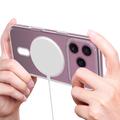 iPhone 18 Pro Max Hybridikotelo - MagSafe-yhteensopiva - Läpinäkyvä