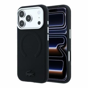 iPhone 18 Pro Max Lacoste PVC Petit Pique Osittain päällystetty, kohokuvioitu MagSafe-suojakuori