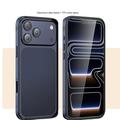 iPhone 18 Pro Max -metallipuskuri korotetuilla reunoilla - sininen