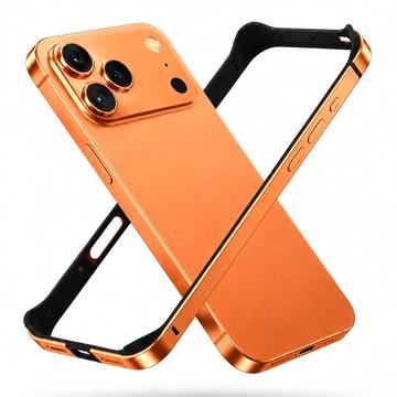iPhone 18 Pro Max -metallipuskuri korotetuilla reunoilla - oranssi