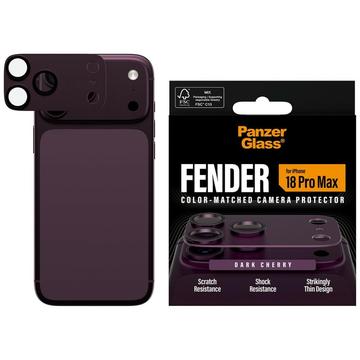 iPhone 18 Pro Max PanzerGlass Fender-kamerasuoja - Tumma kirsikka