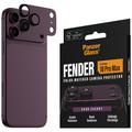 iPhone 18 Pro Max PanzerGlass Fender-kamerasuoja - Tumma kirsikka