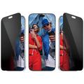 iPhone 18 Pro Max PanzerGlass Ultra-Wide Fit jossa FastFit In-A-Box -kaksisuuntainen panssarilasi - 9H - musta reuna